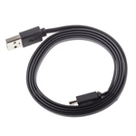 Roline Male USB A to Male Micro USB B USB Cable, 1m, USB 2.0
