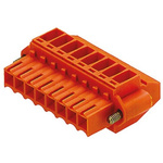 Weidmuller 3.5mm Pitch 2 Way Pluggable Terminal Block, Plug, Cable Mount, Screw Termination