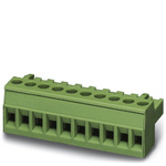 Phoenix Contact 5.08mm Pitch 12 Way Pluggable Terminal Block, Plug, Screw Termination