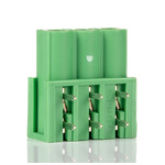 Phoenix Contact 5.08mm Pitch 3 Way Right Angle Pluggable Terminal Block, Inverted Header, Through Hole, Solder