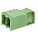 Phoenix Contact 7.62mm Pitch 2 Way Pluggable Terminal Block, Header, Solder Termination