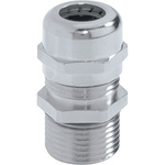 Lapp Skintop M20 Cable Gland With Locknut, Nickel Plated Brass, IP68