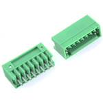 Phoenix Contact 2.5mm Pitch 8 Way Pluggable Terminal Block, Header, Through Hole, Solder Termination