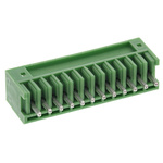 Phoenix Contact 2.5mm Pitch 12 Way Pluggable Terminal Block, Plug, Through Hole, Solder Termination
