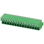 Phoenix Contact 5.08mm Pitch 3 Way Pluggable Terminal Block, Plug, Cable Mount, Screw Termination