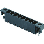 Weidmüller 3.81mm Pitch 3 Way Pluggable Terminal Block, Header, Through Hole, Solder Termination
