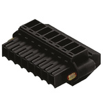 Weidmuller 3.5mm Pitch 8 Way Pluggable Terminal Block, Plug, Cable Mount, Screw Termination