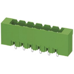 Phoenix Contact 5.08mm Pitch 6 Way Pluggable Terminal Block, Header, Through Hole, Screw Termination