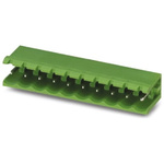 Phoenix Contact 5.0mm Pitch 8 Way Right Angle Pluggable Terminal Block, Header, Solder Termination