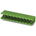Phoenix Contact 5.08mm Pitch 10 Way Right Angle Pluggable Terminal Block, Header, Solder Termination