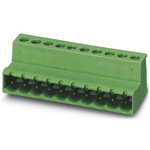 Phoenix Contact 5.08mm Pitch 15 Way Pluggable Terminal Block, Inverted Plug, Cable Mount, Screw Termination