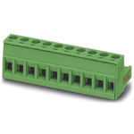 Phoenix Contact 5mm Pitch 5 Way Pluggable Terminal Block, Plug, Through Hole, Screw Termination