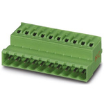 Phoenix Contact 5.08mm Pitch 2 Way Pluggable Terminal Block, Inverted Plug, Cable Mount, Spring Cage Termination