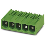 Phoenix Contact 10.16mm Pitch 2 Way Pluggable Terminal Block, Header, Solder Termination