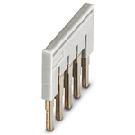 Phoenix Contact 5.08mm Pitch 6 Way Pluggable Terminal Block, Plug, Plug-In, Screw Termination