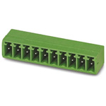 Phoenix Contact 3.5mm Pitch 4 Way Pluggable Terminal Block, Header, Through Hole, Solder Termination