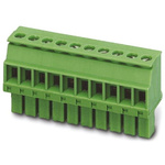 Phoenix Contact 3.81mm Pitch 5 Way Pluggable Terminal Block, Plug, Cable Mount, Screw Termination
