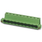 Phoenix Contact 7.62mm Pitch 4 Way Pluggable Terminal Block, Inverted Plug, Cable Mount, Screw Termination