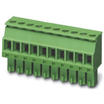 Phoenix Contact 3.5mm Pitch 2 Way Pluggable Terminal Block, Plug, Cable Mount, Screw Termination