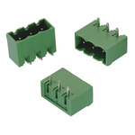 Wurth Elektronik 5.08mm Pitch 8 Way Right Angle Pluggable Terminal Block, Header, Through Hole, Solder Termination