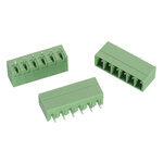 Wurth Elektronik 3.81mm Pitch 3 Way Pluggable Terminal Block, Header, Through Hole, Solder Termination