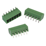 Wurth Elektronik 3.5mm Pitch 4 Way Pluggable Terminal Block, Header, Through Hole, Solder Termination