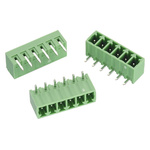 Wurth Elektronik 3.81mm Pitch 3 Way Pluggable Terminal Block, Header, Through Hole, Solder Termination