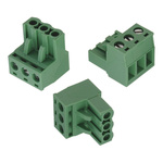 Wurth Elektronik 5.08mm Pitch 3 Way Pluggable Terminal Block, Plug, Cable Mount, Screw Termination