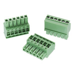 Wurth Elektronik 3.5mm Pitch 8 Way Pluggable Terminal Block, Plug, Cable Mount, Screw Termination