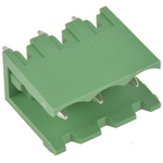 Wurth Elektronik 5.08mm Pitch 3 Way Pluggable Terminal Block, Header, Through Hole, Solder Termination
