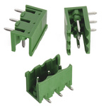 Wurth Elektronik 5.08mm Pitch 6 Way Right Angled Pluggable Terminal Block, Header, Through Hole, Solder Termination