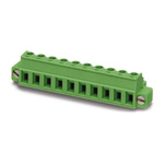 Phoenix Contact 5.08mm Pitch 4 Way Pluggable Terminal Block, Plug, Cable Mount, Screw Termination