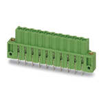 Phoenix Contact 5.08mm Pitch 8 Way Pluggable Terminal Block, Inverted Header, Through Hole, Solder Termination