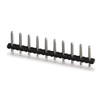 Phoenix Contact 5.0mm Pitch 24 Way Pluggable Terminal Block, Pin Header, Solder Termination