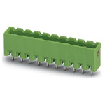 Phoenix Contact 5.0mm Pitch 4 Way Pluggable Terminal Block, Header, Solder Termination