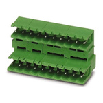 Phoenix Contact 5.08mm Pitch 10 Way Pluggable Terminal Block, Header, Solder Termination