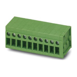 Phoenix Contact 10 Way Pluggable Terminal Block, Plug, Solder Termination