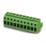 Phoenix Contact 5.08mm Pitch 12 Way Pluggable Terminal Block, Plug, Screw Termination