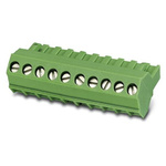 Phoenix Contact 5.08mm Pitch 20 Way Pluggable Terminal Block, Plug, Screw Termination