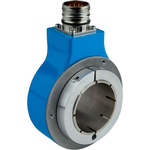 Sick DGS80 Series Incremental Incremental Encoder, 1024ppr ppr, HTL/Push Pull Signal, Through Hollow Type, 42mm Shaft