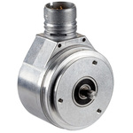 Sick AFM Series Inductive Angle Encoder, 4096Pulses ppr, Gray, SSI Signal, Solid shaft Type, 6mm Shaft