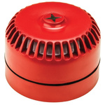 Fulleon RoLP Maxi Red 6 Tone Electronic Sounder ,9 → 28 V dc, 105dB at 1 Metre, IP65