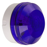Moflash LED195 Blue LED Beacon, 20 → 30 V ac/dc, Flashing, Surface Mount, Wall Mount