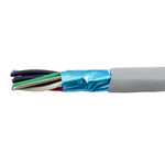 Alpha Wire 5 Pair Screened Multipair Industrial Cable 0.09 mm²(CE, CSA, UL) Grey 30m EcoCable Mini Series
