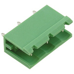 Phoenix Contact 7.62mm Pitch 3 Way Pluggable Terminal Block, Header, Through Hole, Solder Termination