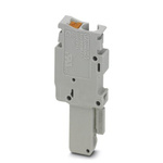 Phoenix Contact 1 Way Pluggable Terminal Block, Plug, Push In Termination