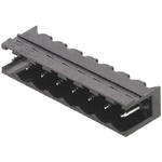 Weidmuller 5.08mm Pitch 6 Way Right Angle Pluggable Terminal Block, Header, Through Hole, Solder Termination