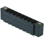 Weidmuller 3.81mm Pitch 8 Way Pluggable Terminal Block, Header, Through Hole, Solder Termination