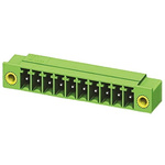 Phoenix Contact 3.81mm Pitch 8 Way Right Angle Pluggable Terminal Block, Header, Through Hole, Solder Termination