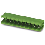 Phoenix Contact 5.0mm Pitch 6 Way Right Angle Pluggable Terminal Block, Header, Solder Termination